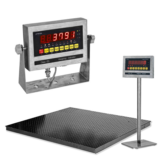 SENS LP7510 Floor Scale->LP7510-1515-5 / 1.5x1.5 m / Min 5 Kg to Max 5 ton / 500 gm